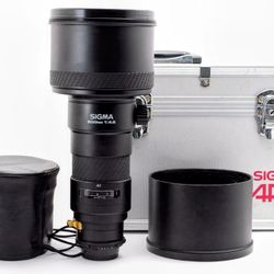 Sigma Apo Af F/4.5 500mm Hsm, Nikon F-mount