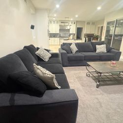 2 Couches (1 Queen Sleeper) Great Condition 