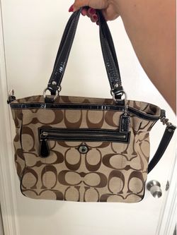 Vintage coach Laura signature tote