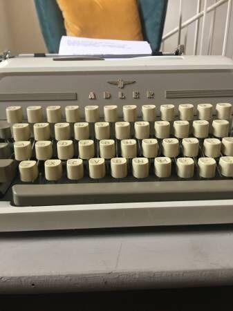 Adler J3 1960s Typewriter