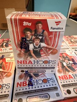 2025-26 Topps NBA Hoops Fanatics Exclusive Blaster Boxes - Cooper Flagg RC - 14 Available