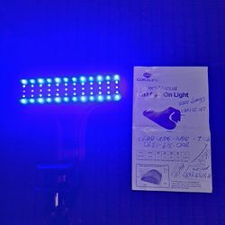 Led Clip On Light  To Aquarium 