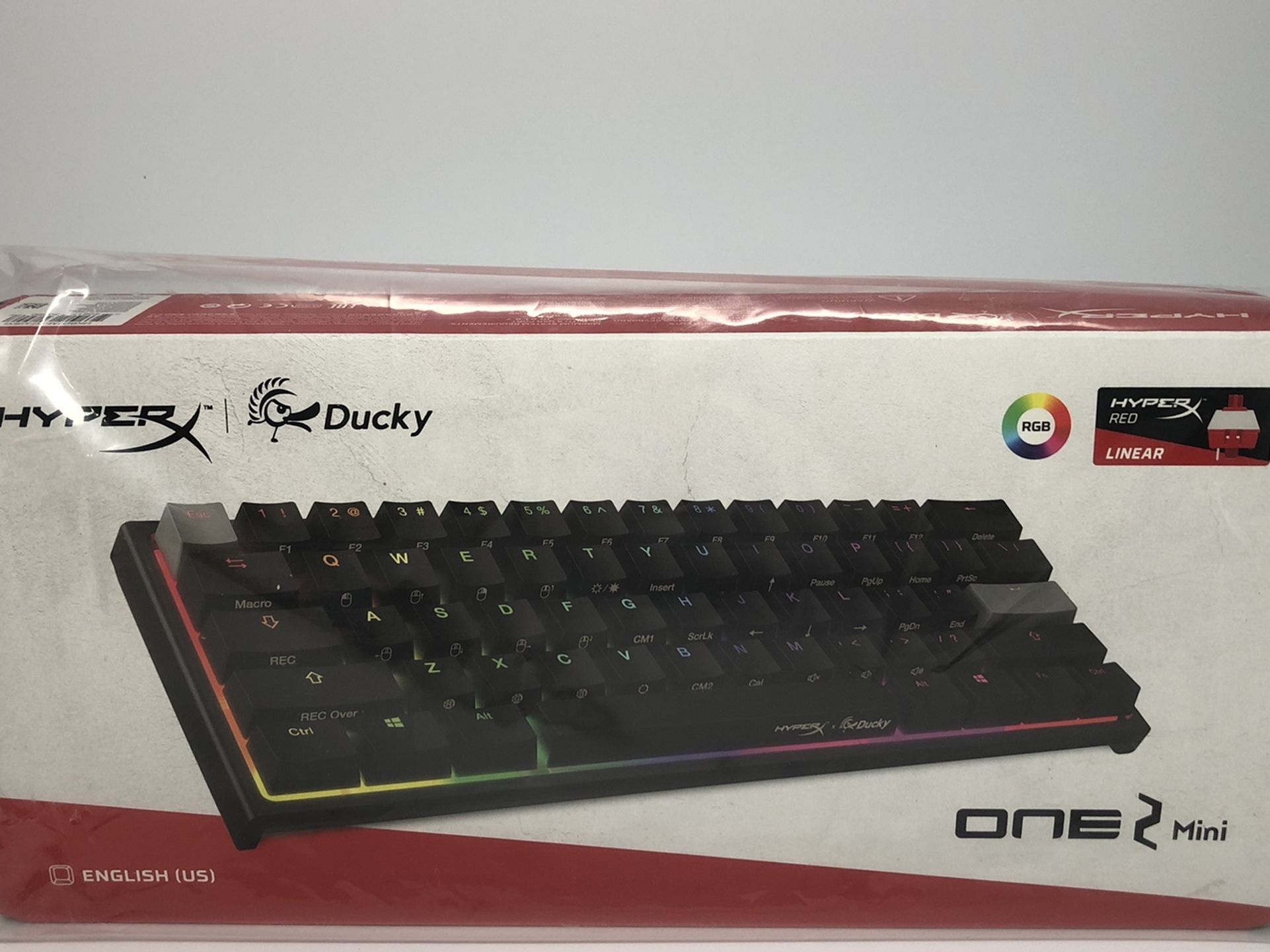 HyperX x Ducky One 2 YMini Mechanical Gaming Keyboard (Black) **NEW**