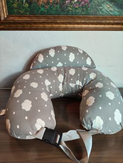 Baby Nursing Pillow with Cloud Print