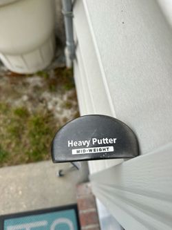 Heavy putter
