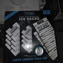 NEW TITAN ICE PACKS, 10 PACKS