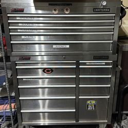 Craftsman 42” Stainless Steel Tool Chest