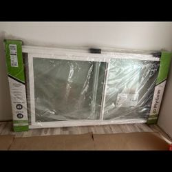 72"×36" New White Vinyl Window $100