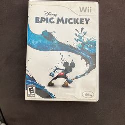 Disney’s Epic Mickey Wii Game