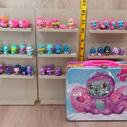 Hatchimal CollEGGTibles With Lunch Box Lot