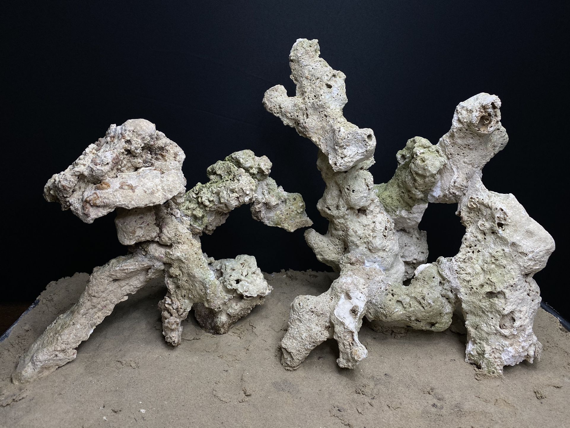 Handcrafted Saltwater Reef Rockscape Aquascape Decor