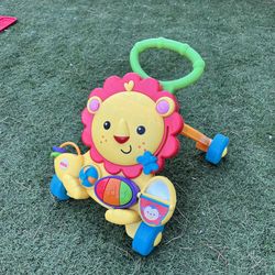 Fisher Price Kids Baby Lion Walker Musical Toy 