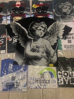 THAT A AWFUL LOT OF COUGH SYRUP Angel shirt SIZE SMALL