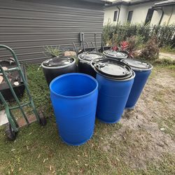 55 Gallon Food Grade Drum 