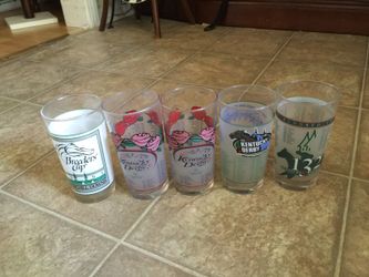 5 Kentucky derby glass