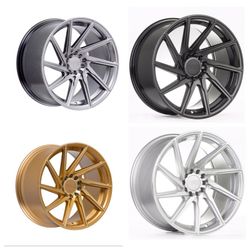 F1r 18" Rim fit 5x100 5x114 5x120 ( only 50 down payment/ no CREDIT CHECK)