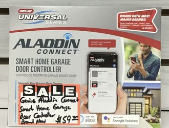Genie Aladdin Connect Smart Home Garage Door Controller Brand New 