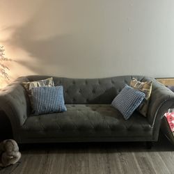 Gray couch 