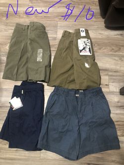 Men’s Shorts, Dress Shirts And T-shirts