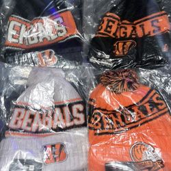 New Cincinnati Bengals Lined beanie Hat 