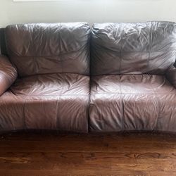 Leather Couches, Electric Recline