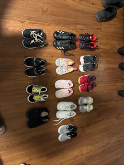 Mixed Kids Shoes Lot – 13 Pairs