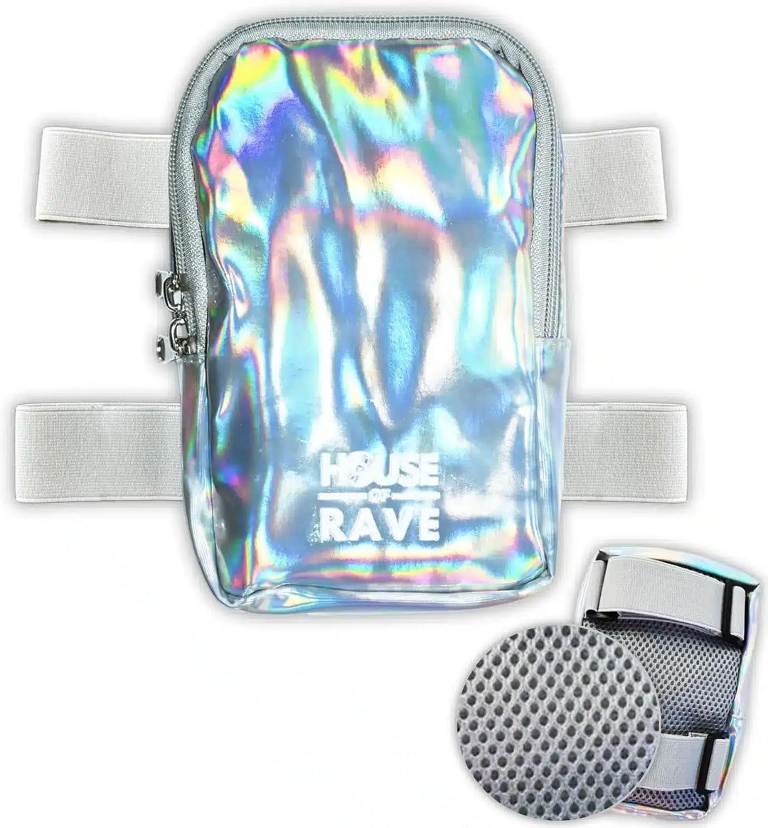 NEW Holographic Thigh Bag House of Rave
