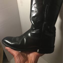 Men’s Justin boots Roper style round toe 8 B
