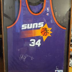 Charles BARKLEY Framed Jersey Suns