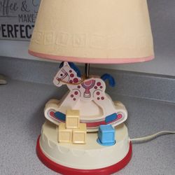 "FISHER PRICE" ROCKING Horse Lamp 
