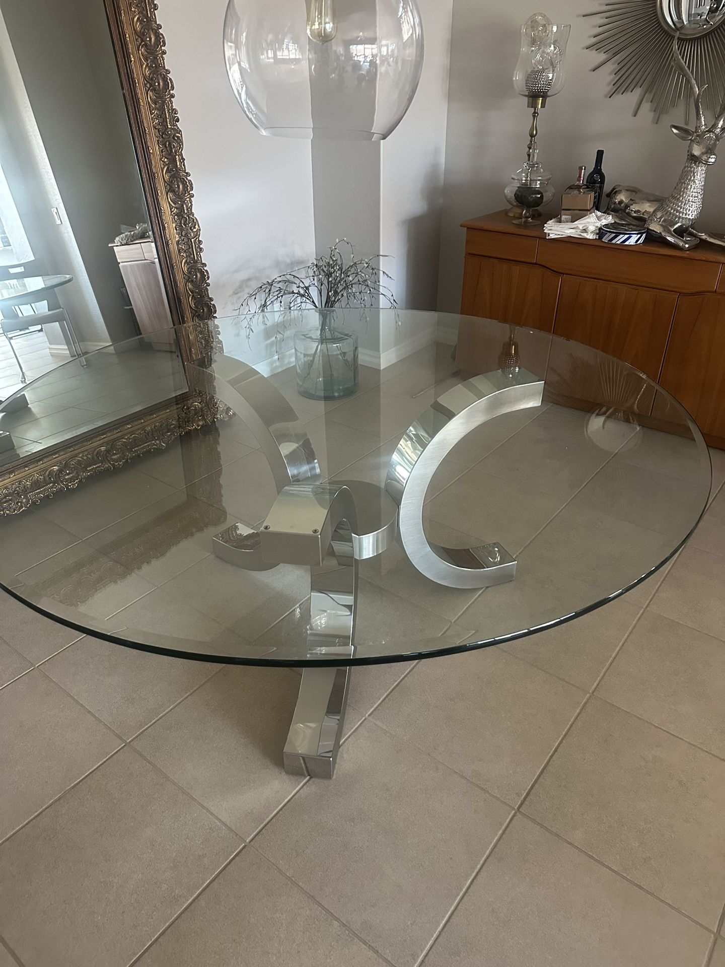 Vintage designer dining room table