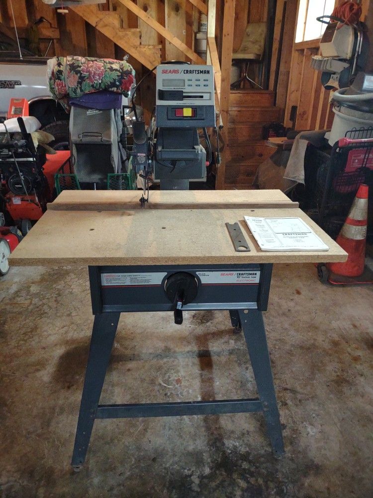 Craftsman 10 Inch Electronic Radial Saw