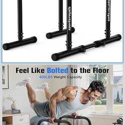 wholesale  Sportsroyals Adjustable Dip Bar Station, Heavy Duty Parallette & Parallel Bars, 400LBS Stable Dip Stands for Home Gym, Calisthenics & Upper