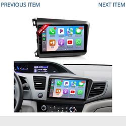 WX8092: Naifay Android Car Stereo for Honda Civic 2012Fit Big ScreenPremium Audio System 9inch IPS Touch Screen for 2012 Honda Civic Radio with CarPla
