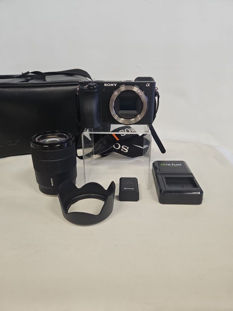 Sony Alpha a6500 24.2mp Mirrorless Digital Camera w/ 18-135mm Zoom Lens 814842-1