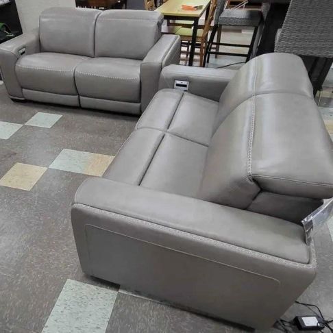 CORREZE REAL LEATHER POWER RECLINING SECTİONALS SOFAS COUCHS WITH INTEREST FREE PAYMENT OPTIONS 