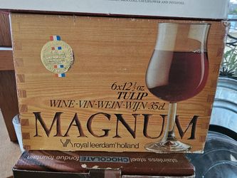 Tulip Wine Glasses - Set Of 6