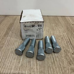 NAPA Solutions (contact info removed) Serrated Wheel Stud 1/2-20 Lot of 5 Made in USA
