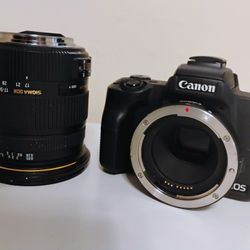 Canon M50 With Sigma Lence 