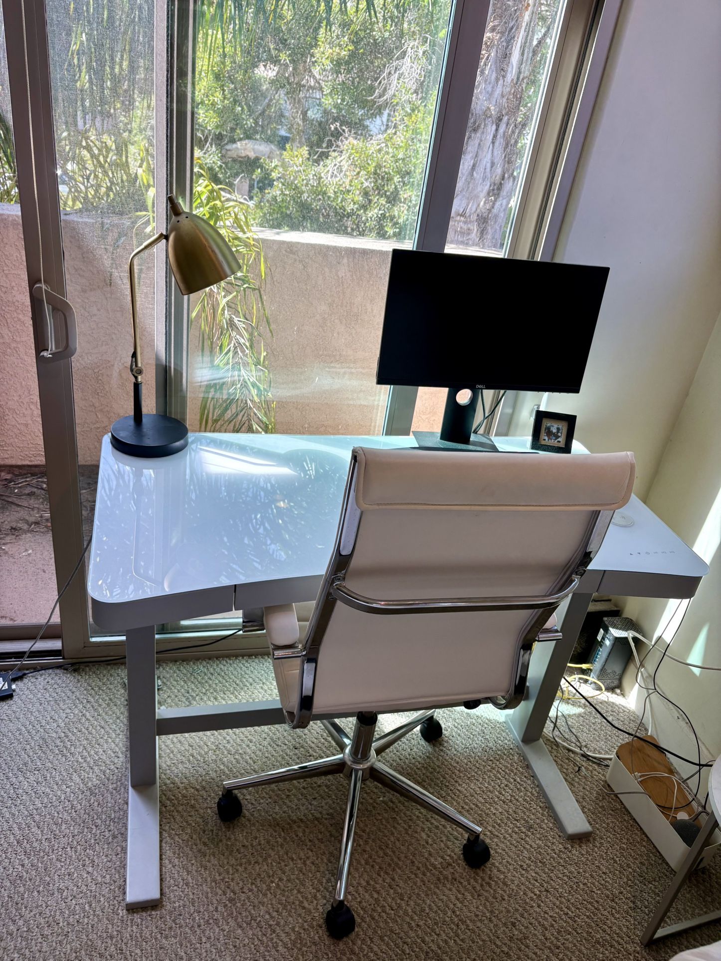 Adjustable Height Desk and Office Chair