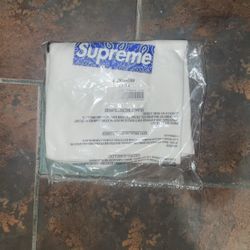 Supreme Bandana Box Logo Tee (White) Size Large