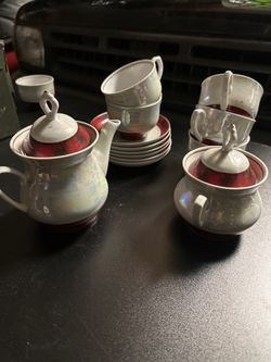 Red band lusterware Japan