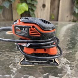 Sander, Black and Decker
