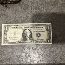1935 Dollar Bill 