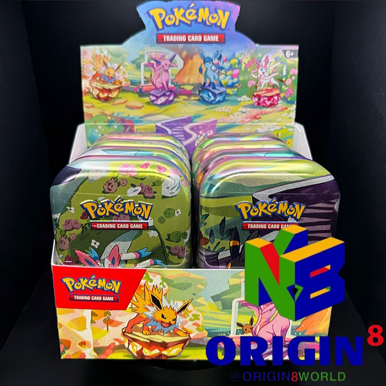 Prismatic Evolutions Mini Tin Display - SV: Prismatic Evolutions (PRE) Pokemon Pokémon