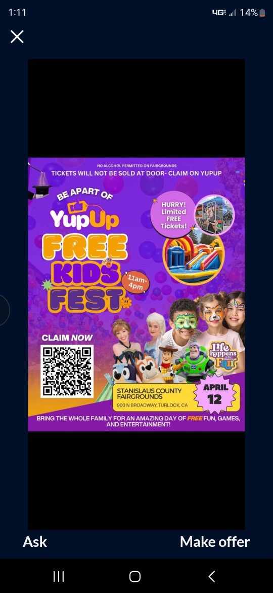 Free Kids Event