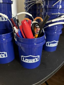 Lowe’s Mini Buckets