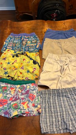 Boys bathing suits and shorts