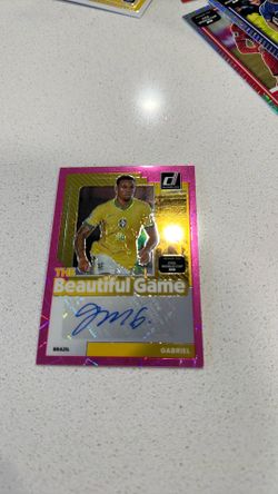 The Beautiful Game Gabriel Brazil Donruss 2025-26