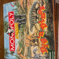 Monopoly Digs N Dinos Junior Board Game 
